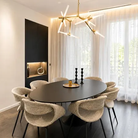 Arc De Triomphe Private Mansion Av Foch Ferienhaus Paris