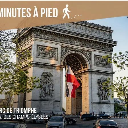 Arc De Triomphe Private Mansion Av Foch *